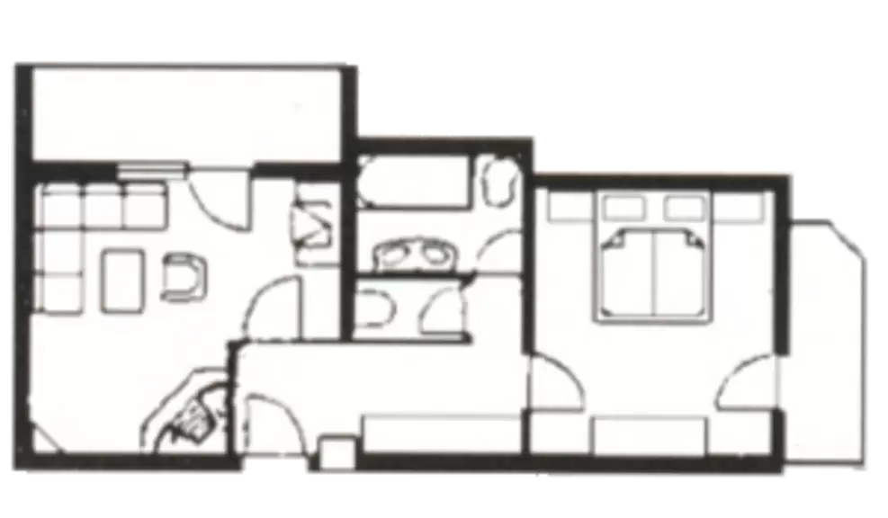 Skizze Appartement 301